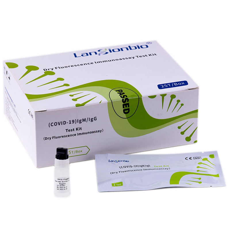 Тест-система для визначення антитіл IgM/IgG до коронавірусу для імунофлуоресцентного аналізатору LS-1100